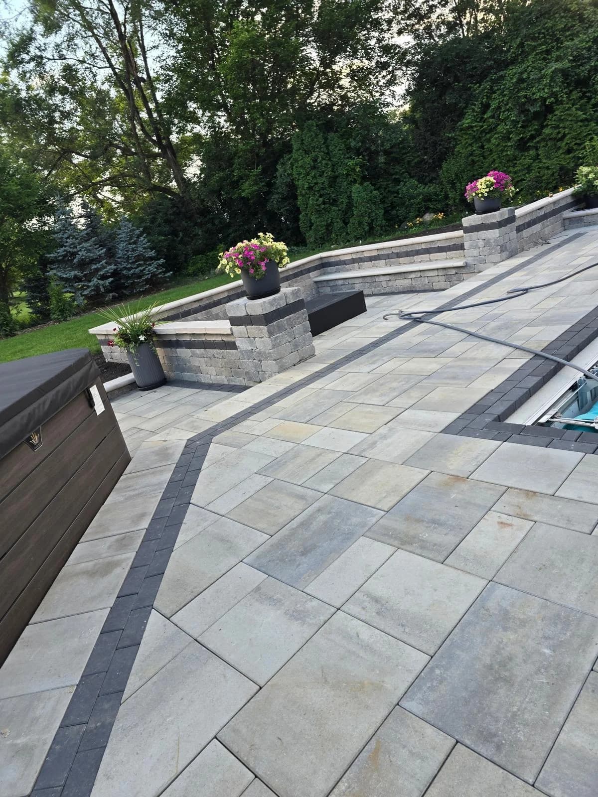 Hardscape design project