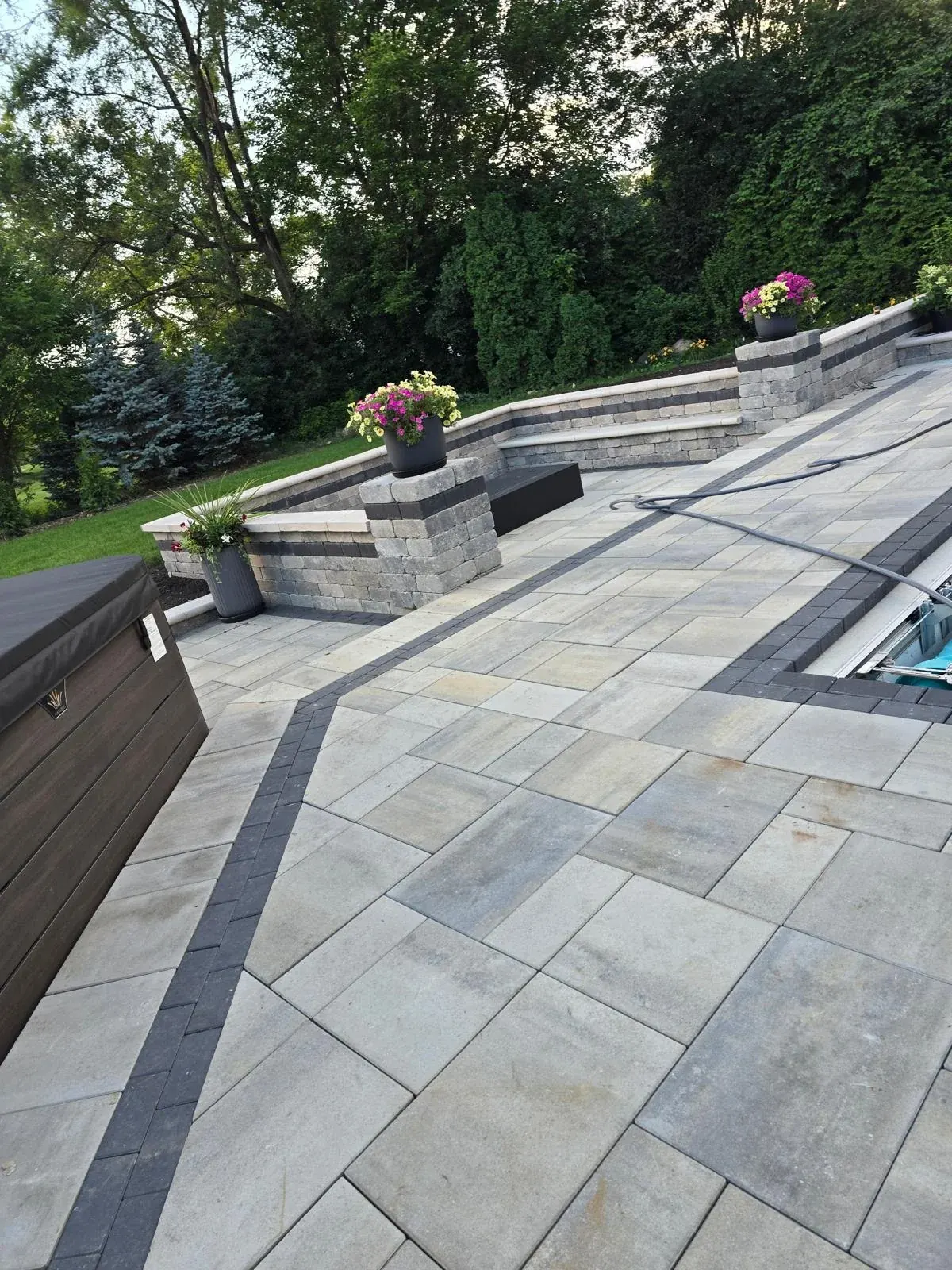 Hardscape design project